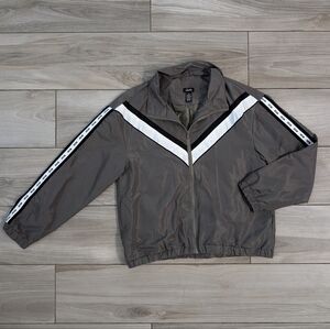 Justify Dream Olive Green Windbreaker